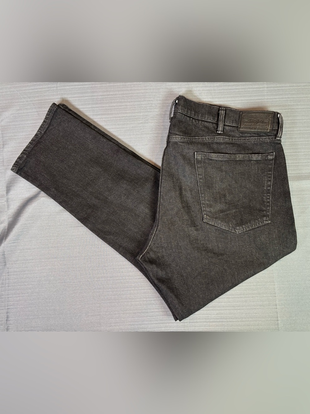 Polo Ralph Lauren Sullivan Slim Jeans Men’s 40x30 Black Stretch Denim 99% Cotton
